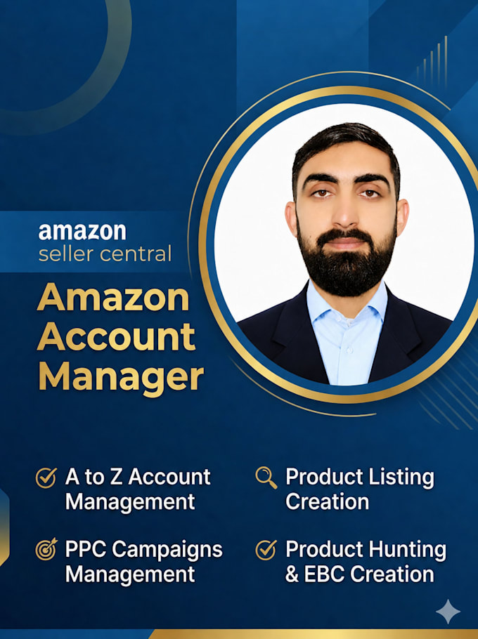 be your amazon account manager and amazon specialist