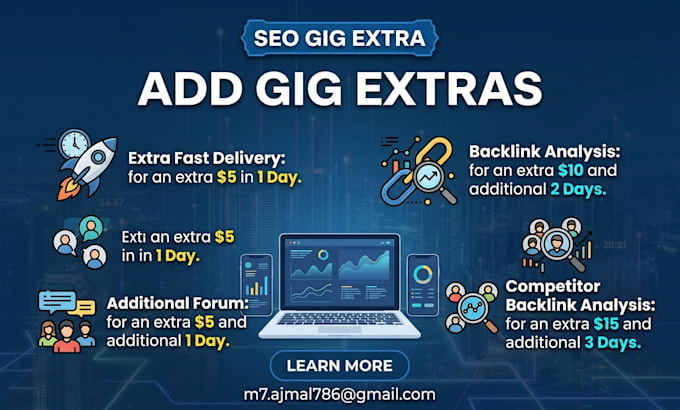 do SEO backlinks, guest posting and digital marketing