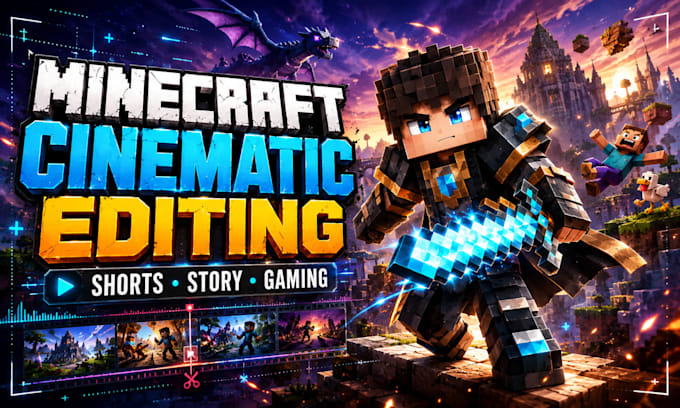 edit minecraft cinematic, shorts, story driven visuals