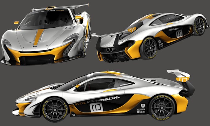 create realistic 3d car model, configurator assets custom body kit and rendering