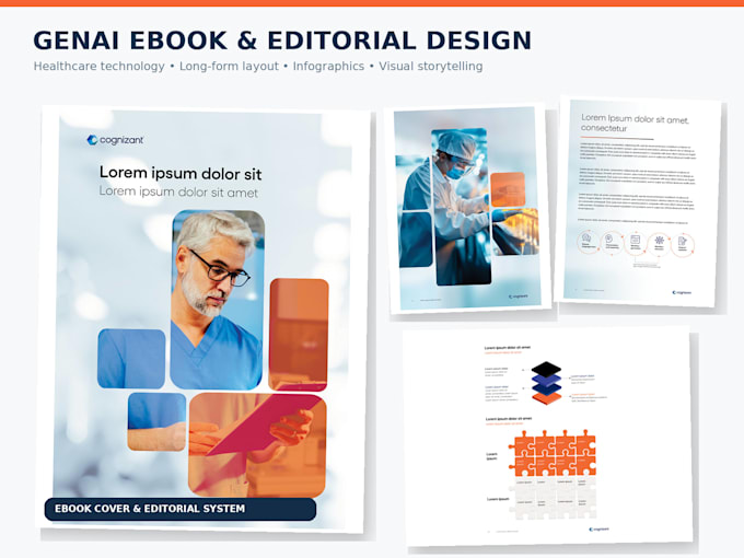 design professional ebook, whitepaper, report and PDF layout