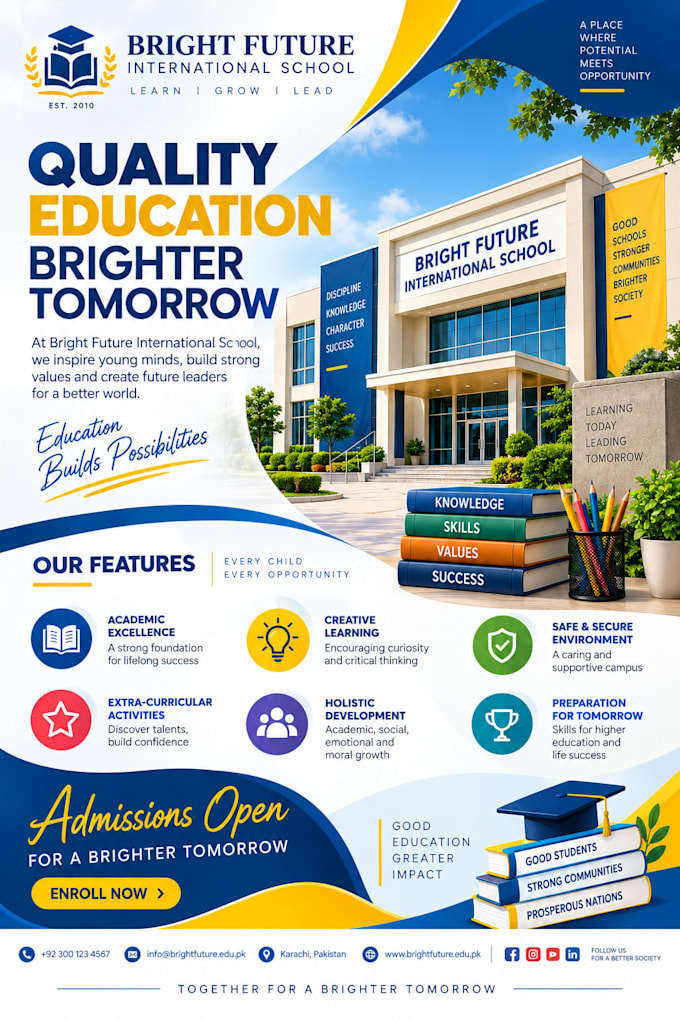 design professional and eye catching flyers