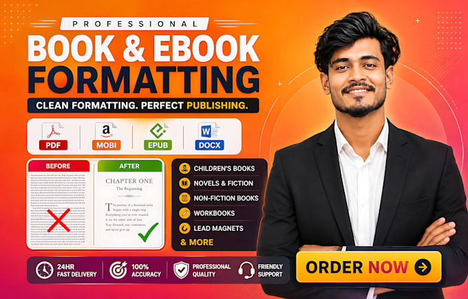 book formatting, book design, ebook design, and book typesetting