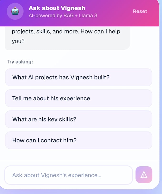 build ai applications, python apis, automation and genai solutions