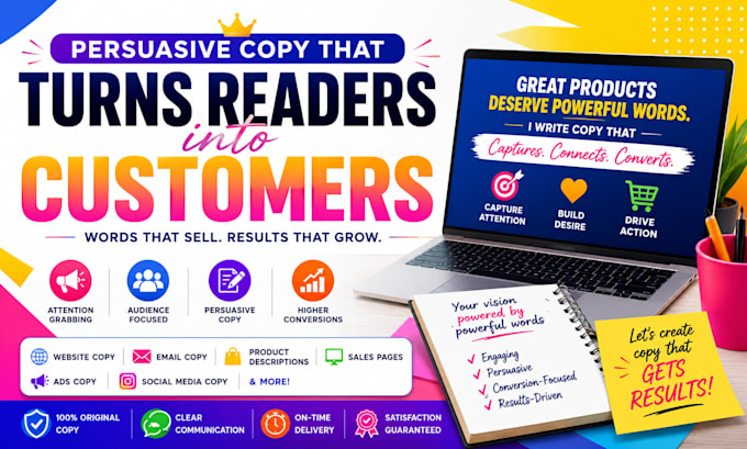 write persuasive copy that turns readers into customers
