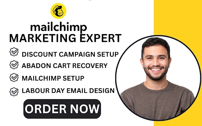 setup mailchimp labor day abandoned cart email automation campaign