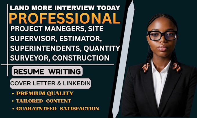 write an ats construction, estimator, hse ,superintendent project manager resume
