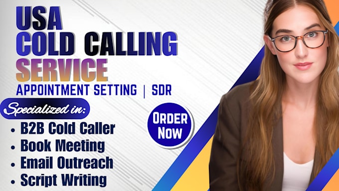 do usa cold calling, b2b cold caller outbounds calls sdr appointment settings