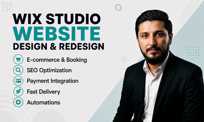 design or redesign your wix studio website