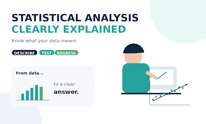 perform statistical analysis and explain results
