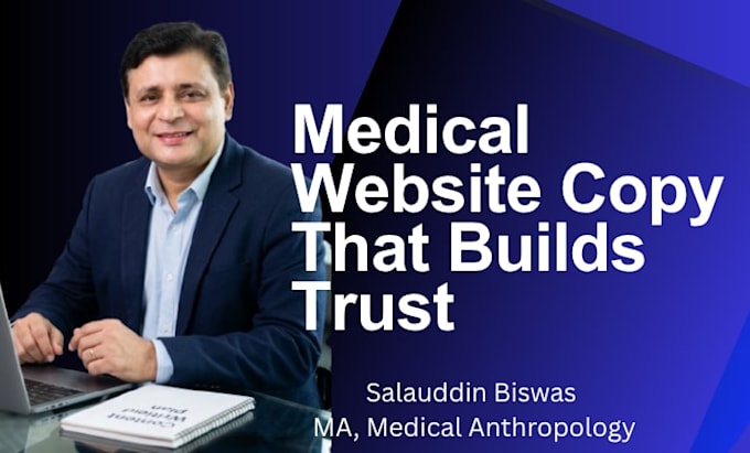write medical website copy for clinics and doctors