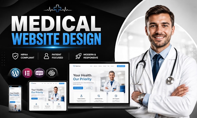 create a mordern clinic doctors appointment booking website