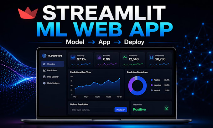 build a streamlit machine learning web app