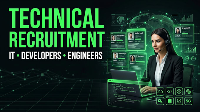 source and recruit qualified technical and IT candidates