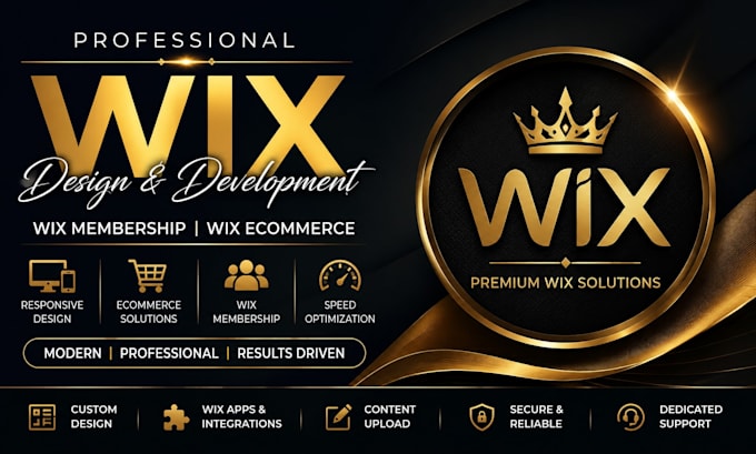 build, wix website, wix website development wix membership wix ecommerce website