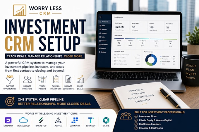 setup investment crm dynamo dealcloud backstop altvia loanpro turnkey shape