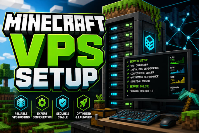 set up your minecraft server on a vps