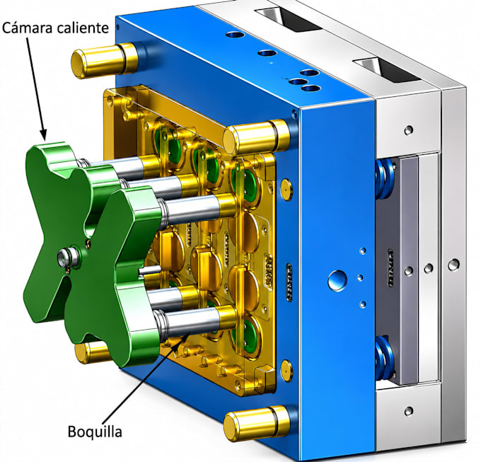 design plastic injection molds and provide dfm analysis