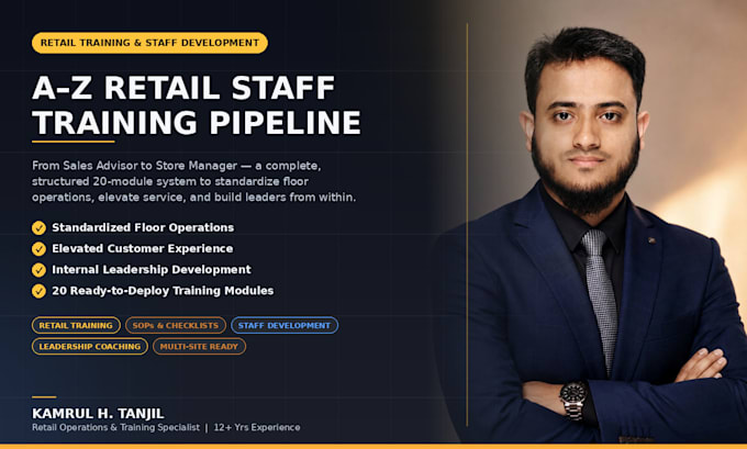 create custom retail employee training modules