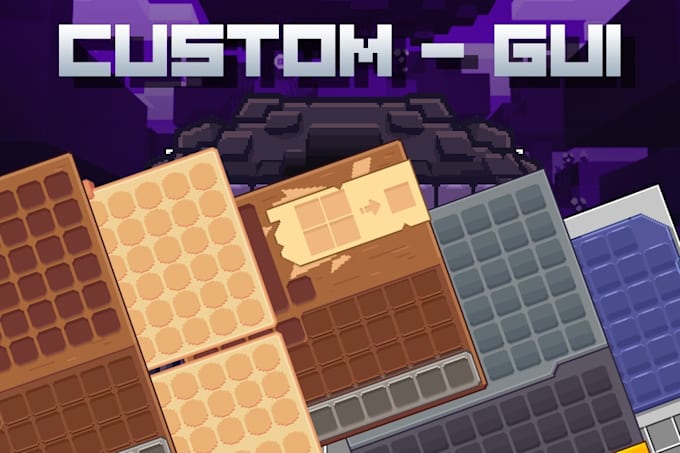 create custom guis or interfaces for minecraft