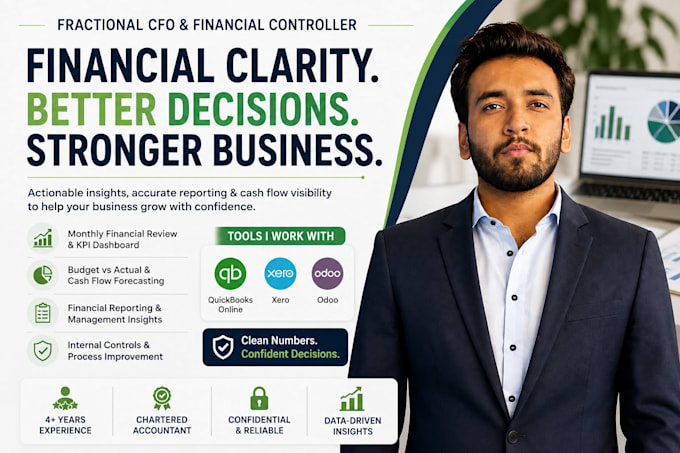 provide fractional cfo and financial controller services