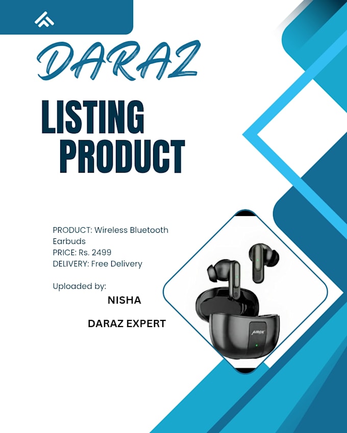do shopify product upload and daraz product listing