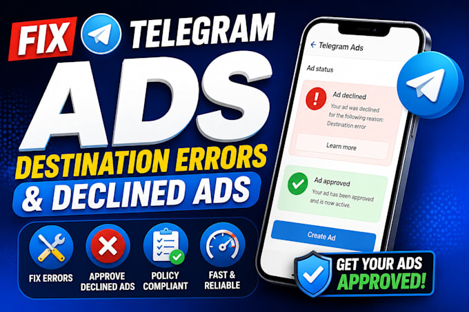 fix decline tg ads, telegram ads, google ads,meta ads,SEO, aeo ads, solo ads