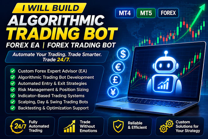 build algorithmic trading bot, forex ea, forex trading bot