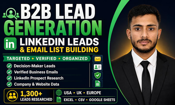 build verified b2b leads and targeted email lists