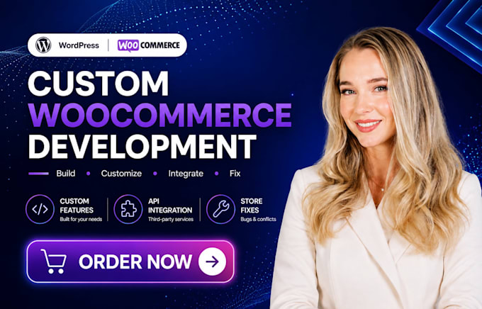 do custom wordpress woocommerce development API integration and customization