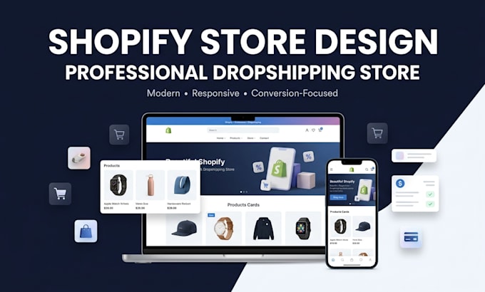 a professional shopify dropshipping store