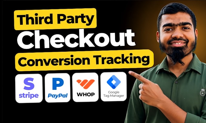 do stripe paypal whop third party checkout conversion tracking