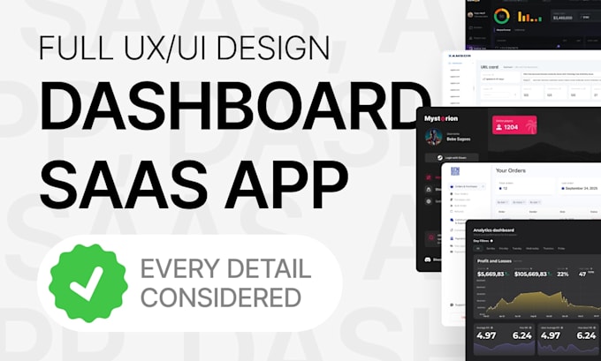design a saas dashboard UI UX in figma