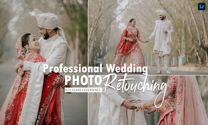 professionally edit and retouch your wedding and event photos