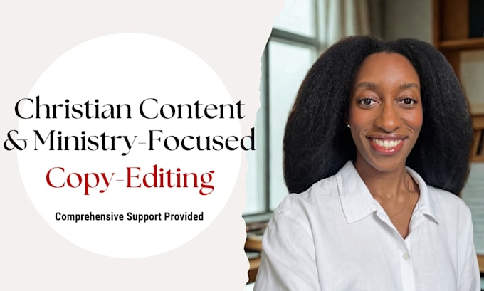 proofread and copy edit your christian content