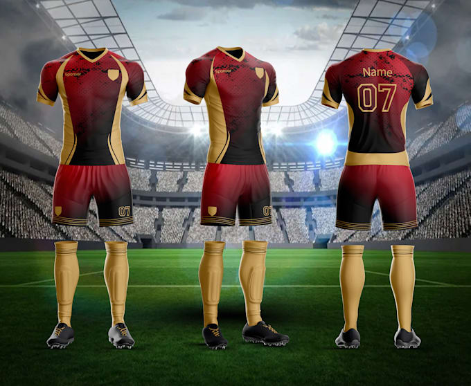 design a custom and innovative soccer jersey
