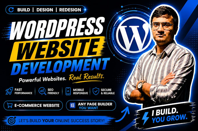 design and develop a professional wordpress website