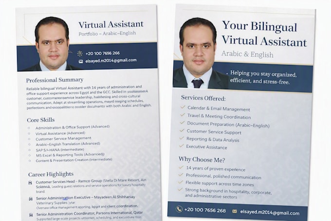 be your bilingual virtual assistant and data support partner