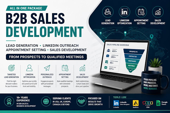 generate b2b leads and book appointments
