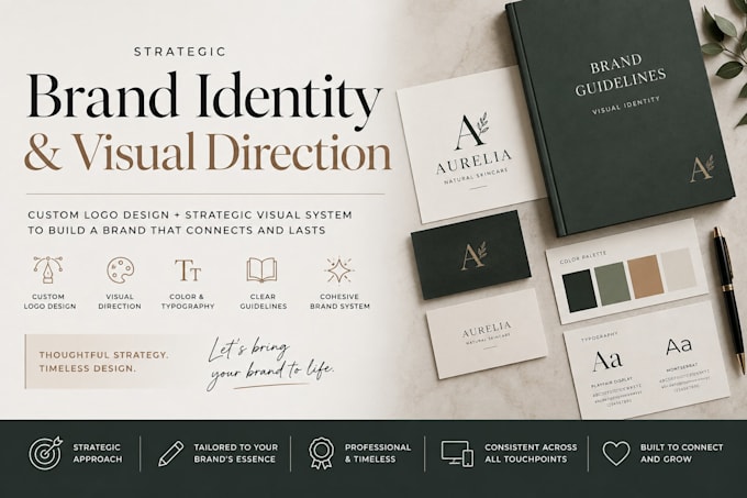 design brand visual strategy and creative direction