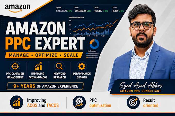 manage and optimize your amazon PPC campaigns