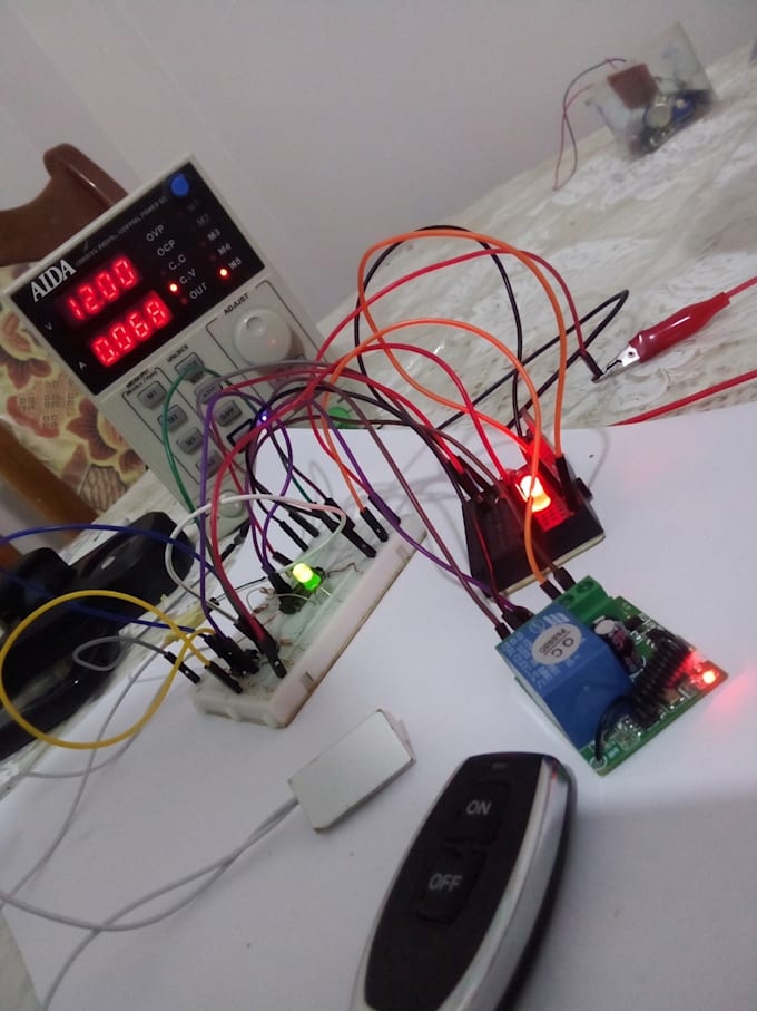 design a custom embedded alarm and security system