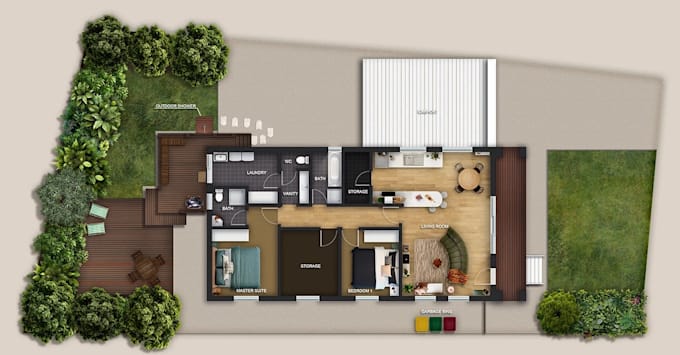 draw site plan, plot plan and property plan in autocad