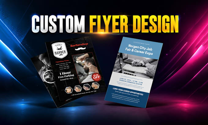 create custom flyers professional business flyer  event flyer and postcards