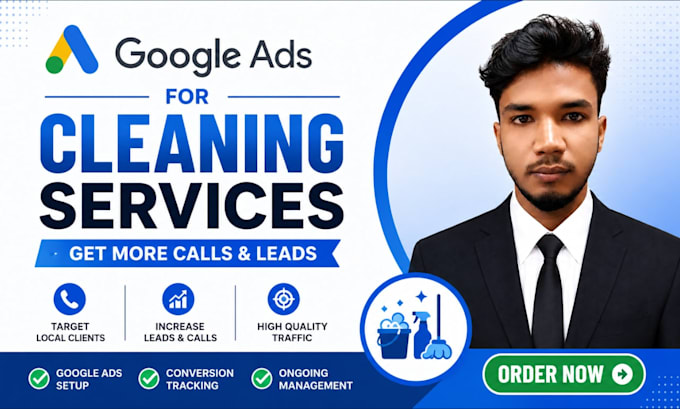 google ads manage for cleaning business