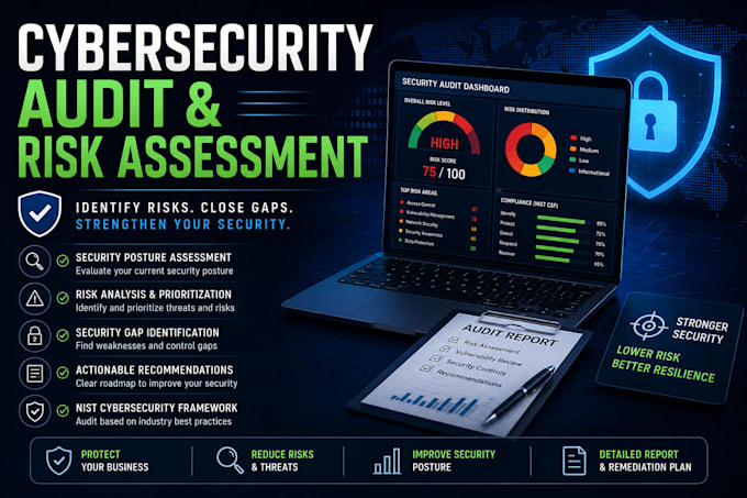 perform a cybersecurity audit and risk assessment