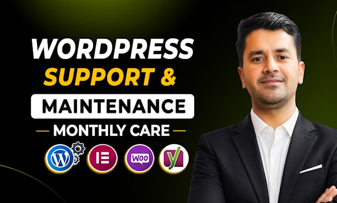 provide monthly wordpress website maintenance and support