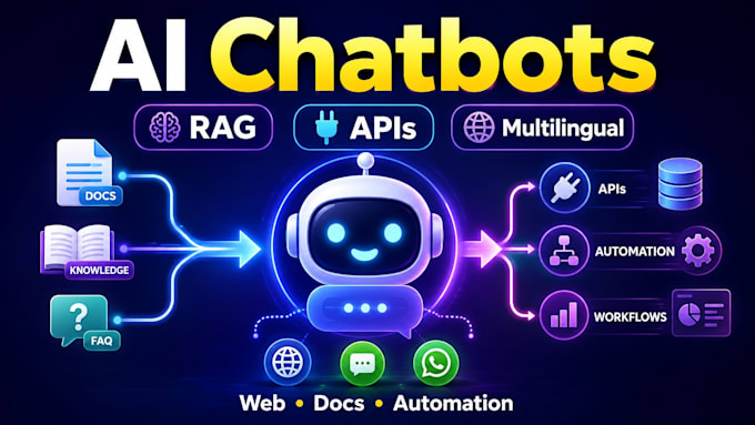 build a multilingual ai chatbot with rag and apis