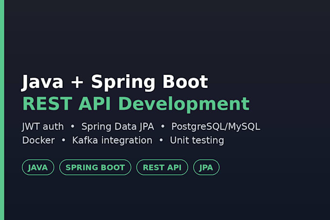 build your rest API with spring boot