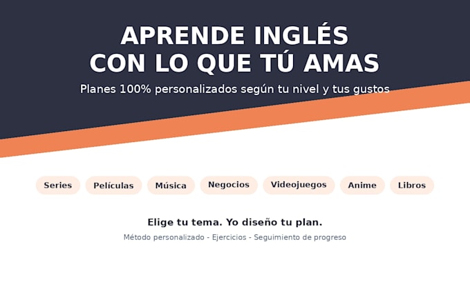 create your personalized english learning plan
